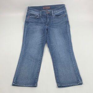 Judy Blue Skinny Fit Capri medium Blue Ankle Jeans Size 5/27 Stretch EUC